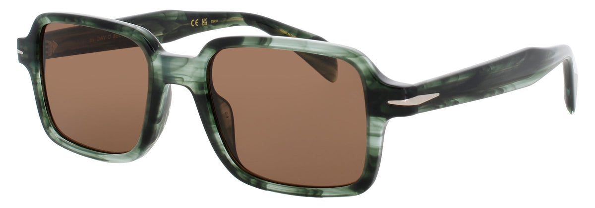 DAVID BECKHAM DAVID BECKHAM DB-1179/S-6AK/70 GREEN HORN