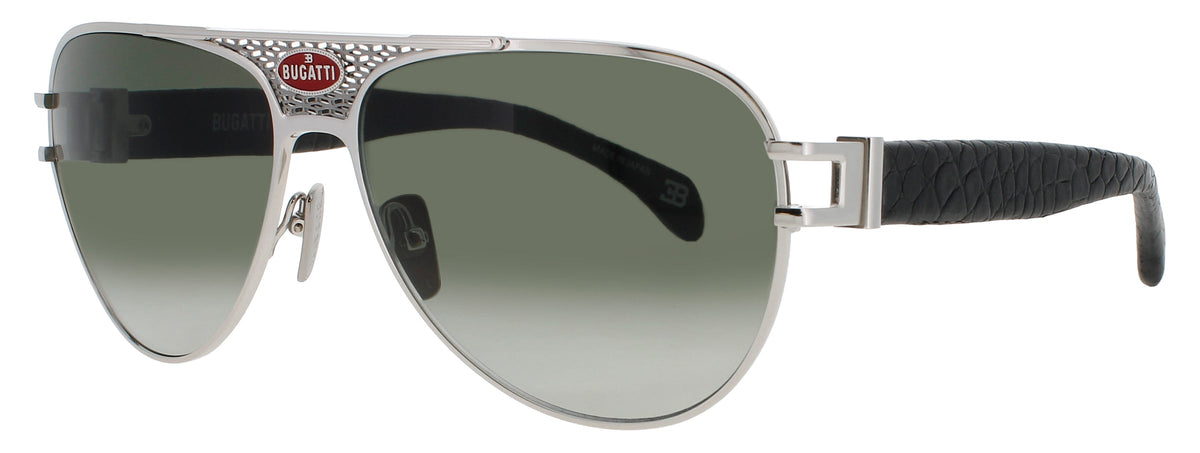 BUGATTI 11-SS BLACK/STERLING SILVER — view 1