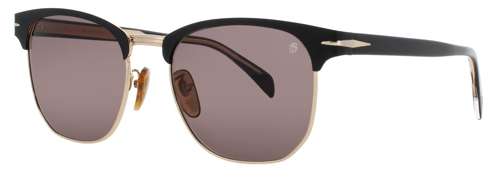 DAVID BECKHAM DAVID BECKHAM DB-7057/F/S-I46/IR MATTE BLACK / GOLD