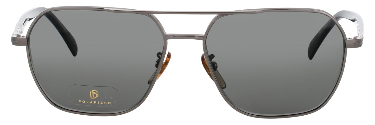 DAVID BECKHAM DAVID BECKHAM DB-1128/G/S-V81/M9 DARK RUTHENIUM / BLACK